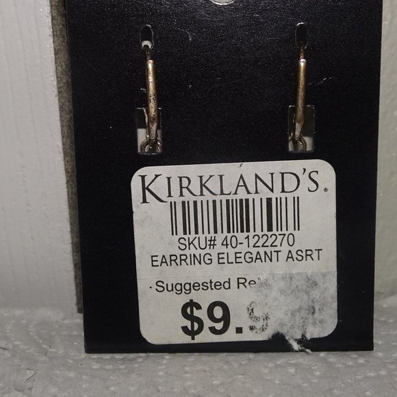 Kirkland's Elegant Pierced Dangle Earrings - Picture 3 of 3
